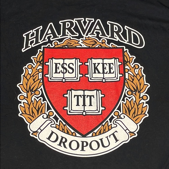 Goat Crew Harvard Dropout T-Shirt - Picture 4 of 6